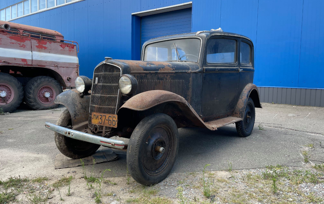 В Киеве нашли уникальный автомобиль довоенного времени (фото)